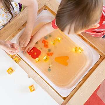 Glo Pals Light-Up Cubes for Sensory Bathtub Fun