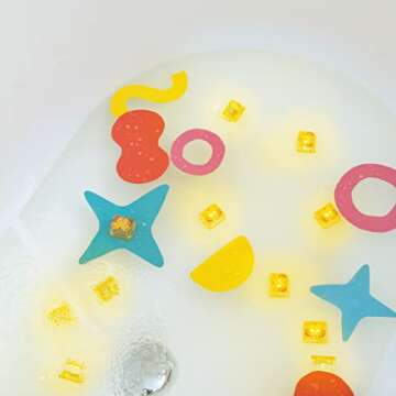 Glo Pals Light-Up Cubes for Sensory Bathtub Fun