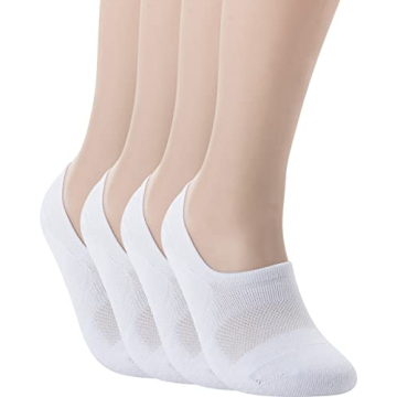 Pro Mountain No Show Socks for Women - 4 Pack Comfort