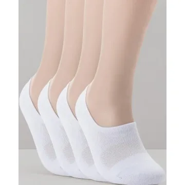 Pro Mountain No Show Socks for Women - 4 Pack Comfort