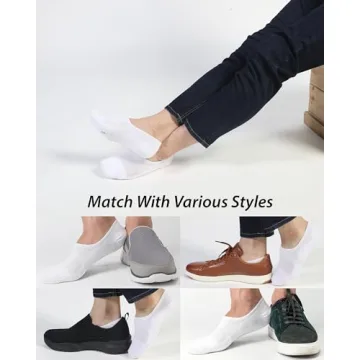 Pro Mountain No Show Socks for Women - 4 Pack Comfort