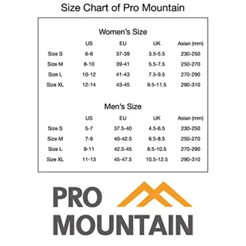 Pro Mountain No Show Socks for Women - 4 Pack Comfort