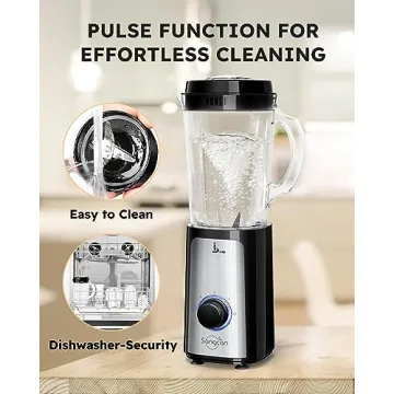 Sangcon 5 in 1 Blender and Food Processor Combo for Kitchen