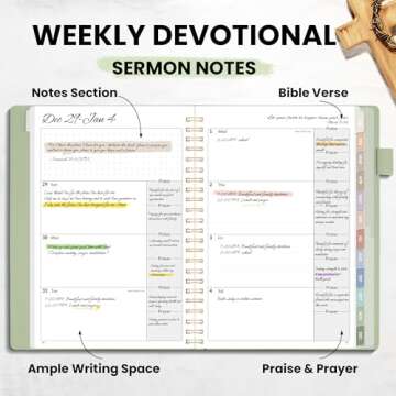 2025 Christian Planner - Monthly & Weekly Organizer