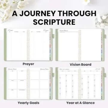 2025 Christian Planner - Monthly & Weekly Organizer