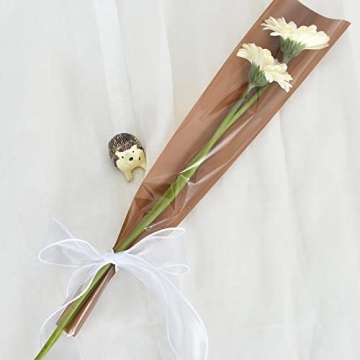 TONIFUL Wired Organza Ribbon for Weddings and Crafts