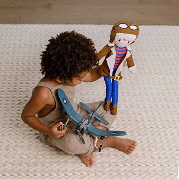 Hearts of Yarn Archer Boy Doll - 19" Plush Cuddly Companion