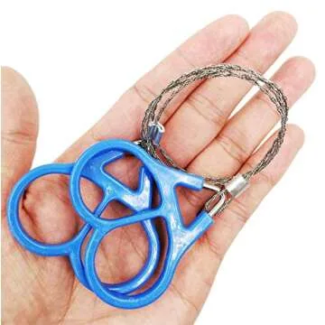 4-Pack Survival Wire Saw Set – Ultimate Camping Emergency Tool