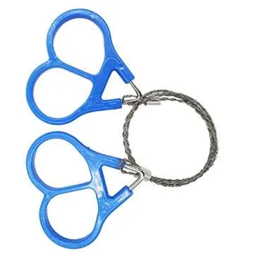 Survival Wire Saw Set – Portable 4pcs Stainless Steel Saw