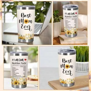 TEEZWONDER Stainless Steel Mom Tumbler - Perfect Gift Ideas