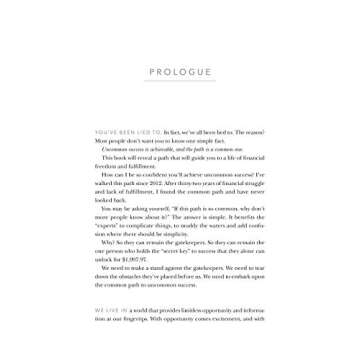 The Common Path to Uncommon Success: A Roadmap to Financial Freedom and Fulfillment