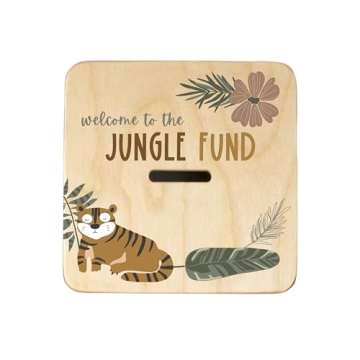 Personalized Handmade Wooden Piggy Bank for All Ages