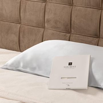 YANIBEST Vegan Silk Pillowcase for Premium Hair and Skin Care