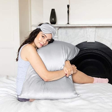 YANIBEST Vegan Silk Pillowcase for Premium Hair and Skin Care