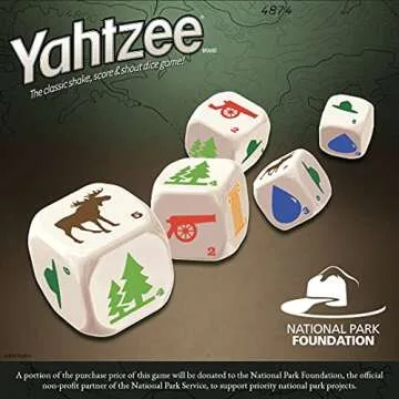 YAHTZEE National Parks Travel Edition Game for Families
