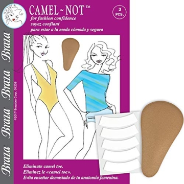 Braza Camel-Toe Cover Foam Inserts Comfortable Reusable