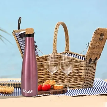 Grand Fusion 2-in-1 Wine Cooler Bottle in Rose Gold