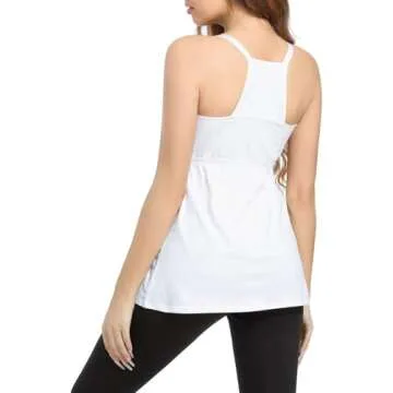 SUIEK Nursing Tank Tops - Comfortable Breastfeeding Cami