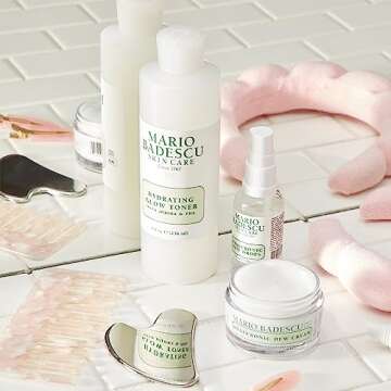 Mario Badescu Hydrating Glow Toner with Jojoba & PHA - Brightens, Rejuvenates, and Nourishes for Luminous Skin - Facial Toner and Serum Formula with Cooling Sensation
