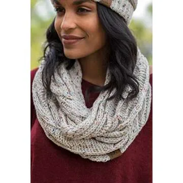 Shop Funky Junque Women's Chunky Infinity Scarf Online