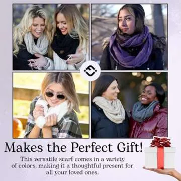 Shop Funky Junque Women's Chunky Infinity Scarf Online