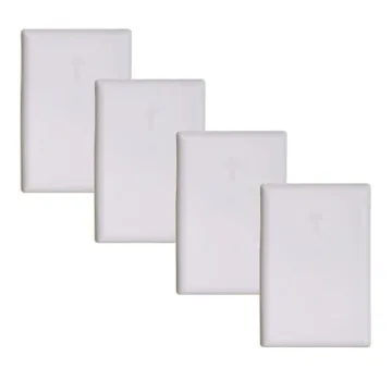 Dreambaby Child Safety Paintable Outlet Covers - Socket Protector for Kids (4 Pack)