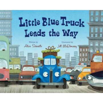 Little Blue Truck Book Set for Toddlers and Kids