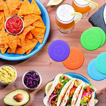 Potchen 20 Pack Stainless Steel Dipping Cups with Lid