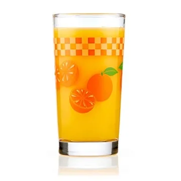 Libbey Vintage Juice Glasses Set of 4 for Stylish Sipping