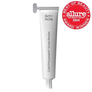 ACT+ ACRE Scalp Exfoliator, Cold Processed BHA Salicylic Acid, Plant Based, Relief for Dry Itchy Sca...
