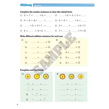 Complete Math Success Grade 2 - Learning Workbook For Second Grade Students - Math Activities Children Book – Aligned to National and State Standards