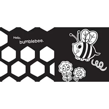 Hello, Garden Bugs: A High-Contrast Board Book for Newborn Visual Development