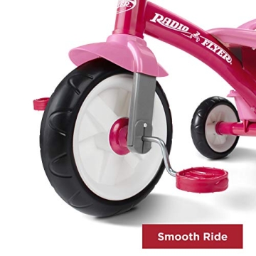 Radio Flyer Pink Rider Trike for Toddlers Outdoor Fun