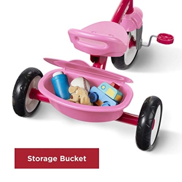 Radio Flyer Pink Rider Trike for Toddlers Outdoor Fun