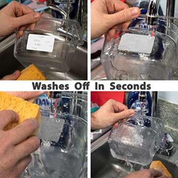 Dissolvable Food Labels for Easy Meal Prep and Canning