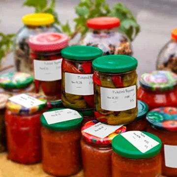 Dissolvable Food Labels for Easy Meal Prep and Canning