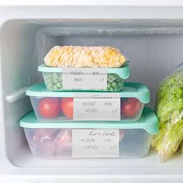 Dissolvable Food Labels for Easy Meal Prep and Canning