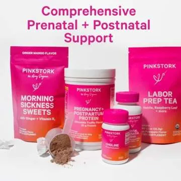Pink Stork Pregnancy Protein Powder with 20g of Collagen
