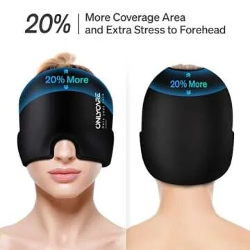 Comfortable Migraine Relief Cap for Hot and Cold Therapy