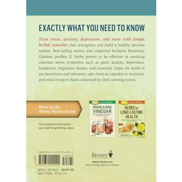 Herbs for Stress & Anxiety: How to Make and Use Herbal Remedies to Strengthen the Nervous System. A ...