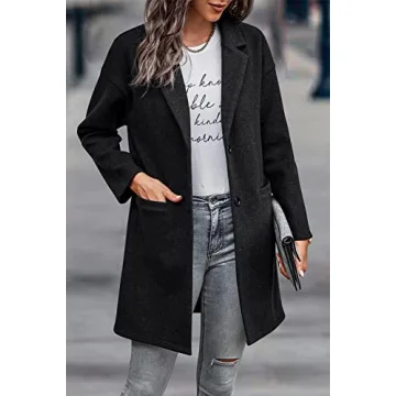 Stylish PRETTYGARDEN Women's Plaid Shacket Jacket for Chilly Days