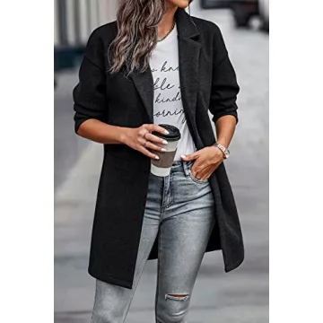 Stylish PRETTYGARDEN Women's Plaid Shacket Jacket for Chilly Days