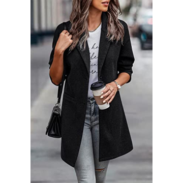 Stylish PRETTYGARDEN Women's Plaid Shacket Jacket for Chilly Days