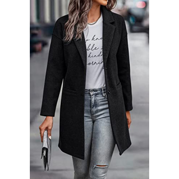 Stylish PRETTYGARDEN Women's Plaid Shacket Jacket for Chilly Days