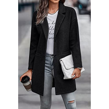 Stylish PRETTYGARDEN Women's Plaid Shacket Jacket for Chilly Days