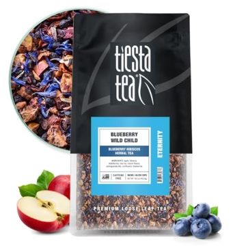 Tiesta Tea - Blueberry Wild Child | Blueberry Hibiscus Herbal Tea | Premium Loose Leaf Tea Blend | N...
