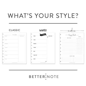 BetterNote Dividers for Discbound Notebooks - Stylish & Durable