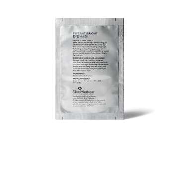 SkinMedica Instant Bright Eye Masks - Under Eye Patches for Puffy Eyes and Dark Circles to Look Youthful and Rested, 6 Ct