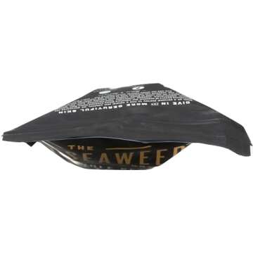 The Seaweed Bath Co. Whole Seaweed Detox Bath, Natural Organic Bladderwrack Seaweed, Non-GMO Verified, Vegan, 2.5 oz.