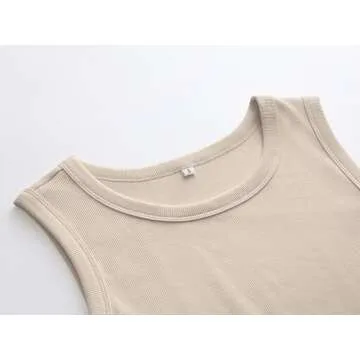 Stylish ANRABESS Sleeveless Summer Tank Top for Women